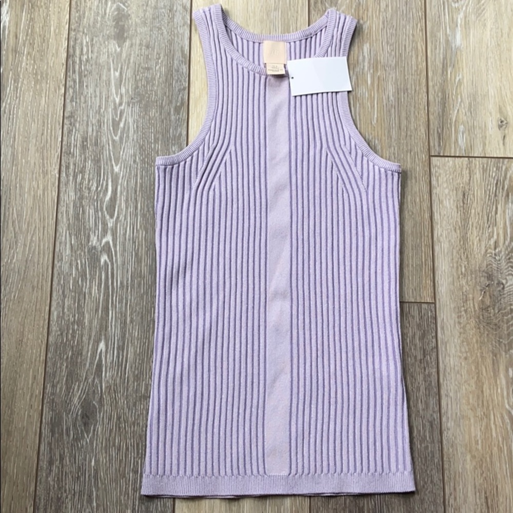 Rib knit top